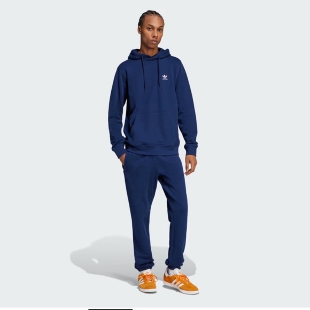 adidas Men's Navy Hoodie & Jogger Set